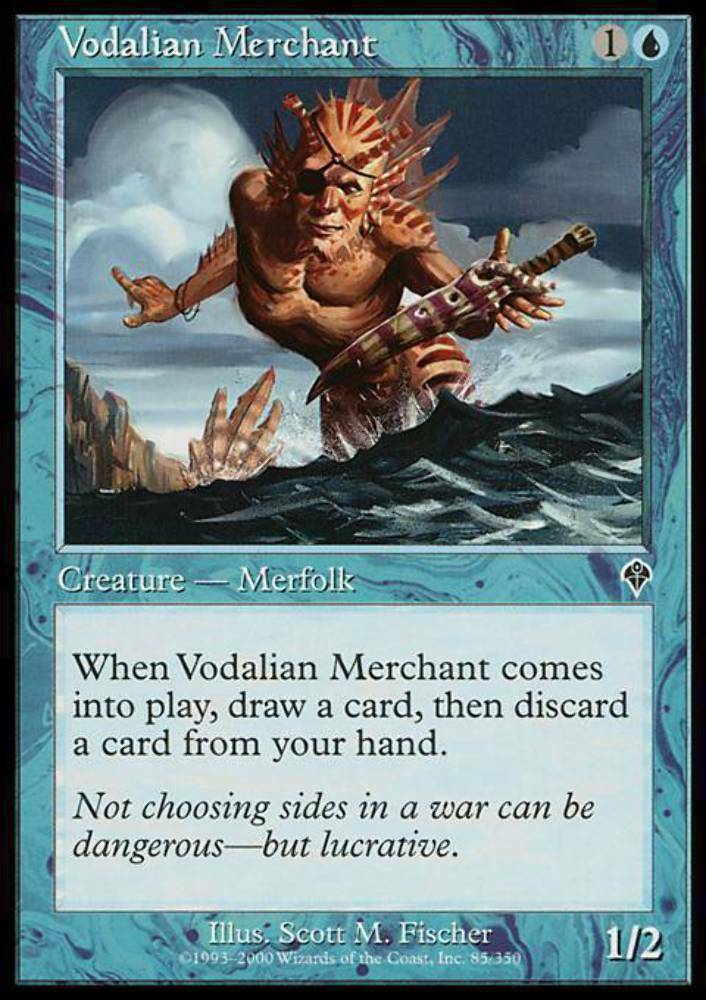 Vodalian Merchant Invasion - MTG