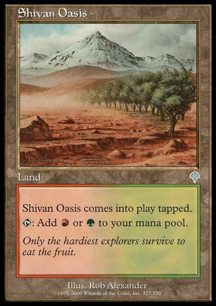 Shivan Oasis Invasion - MTG