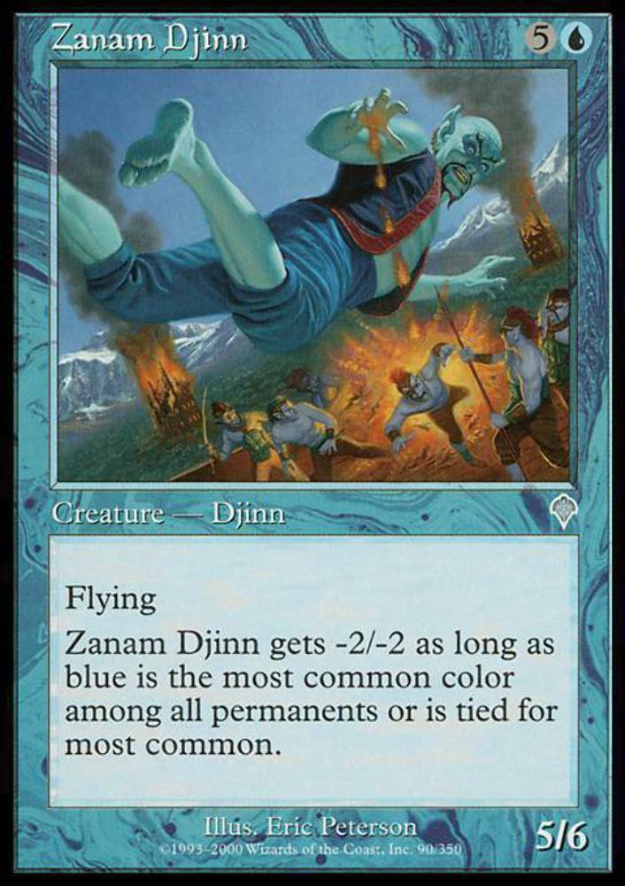 Zanam Djinn Invasion - MTG