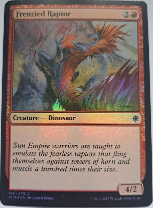 Frenzied Raptor - Foil - Ixalan - MTG