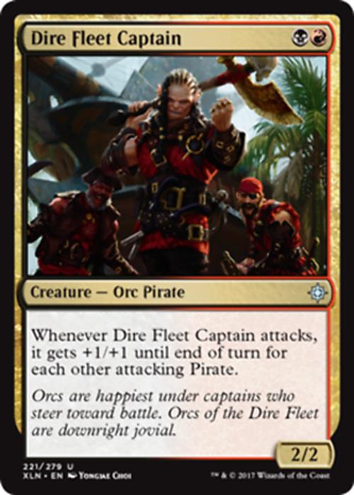 Dire Fleet Captain - Ixalan - MTG