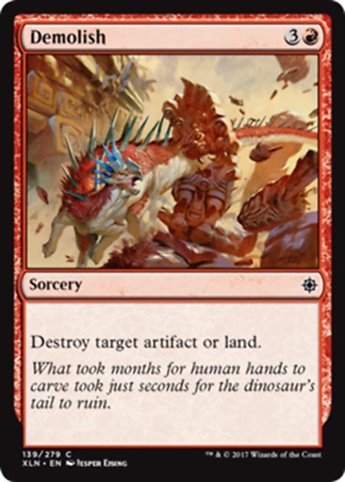 Demolish - Ixalan - MTG