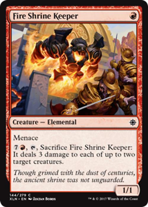 Fire Shrine Keeper - Ixalan - MTG