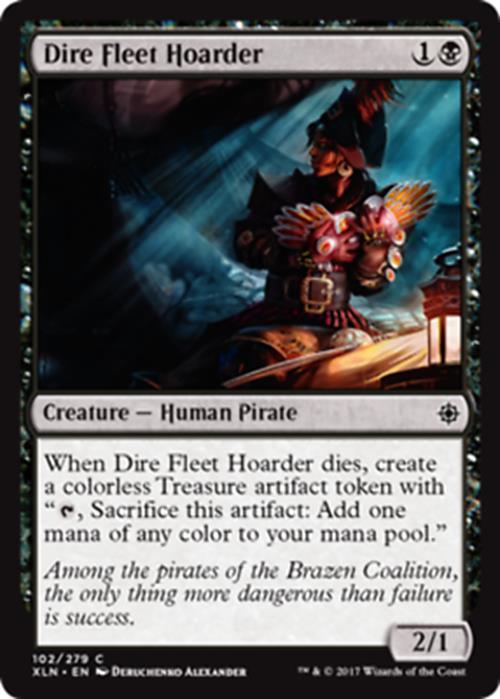 Dire Fleet Hoarder - Ixalan - MTG