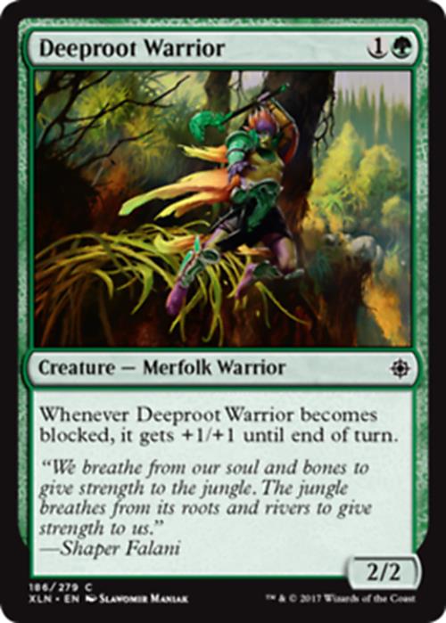 Deeproot Warrior - Ixalan - MTG