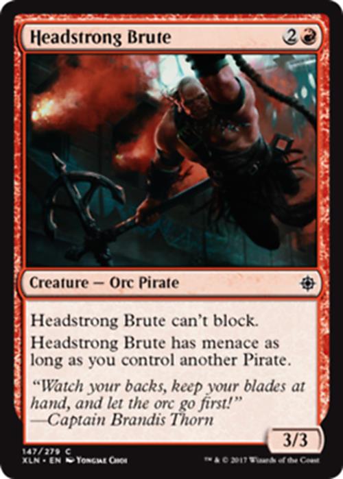 Headstrong Brute - Ixalan - MTG