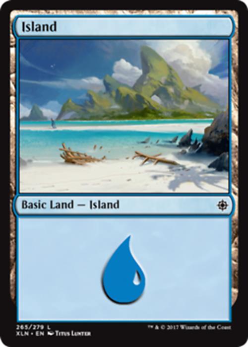 Island (265) - Ixalan - MTG