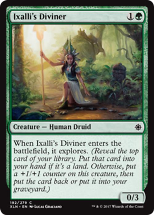 Ixalli's Diviner - Ixalan - MTG