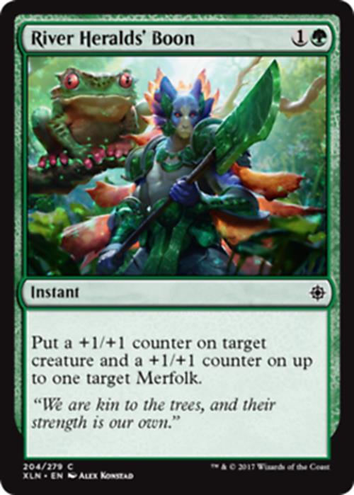 River Heralds' Boon - Ixalan - MTG