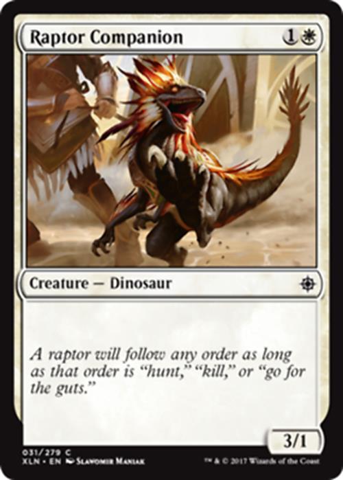 Raptor Companion - Ixalan - MTG