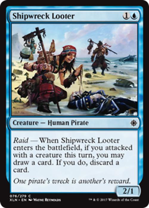 Shipwreck Looter - Ixalan - MTG