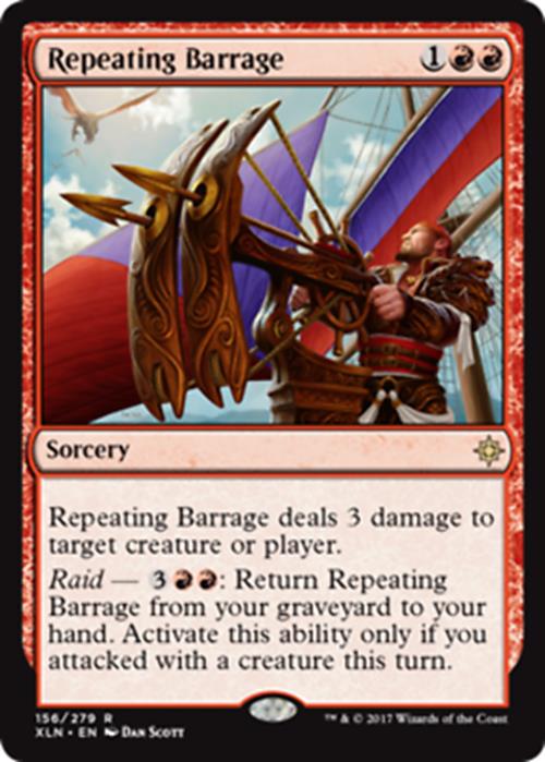 Repeating Barrage - Ixalan - MTG