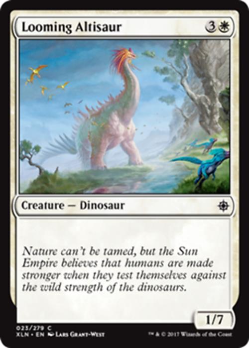 Looming Altisaur - Ixalan - MTG