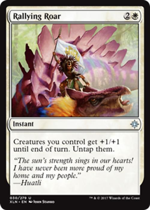 Rallying Roar - Ixalan - MTG