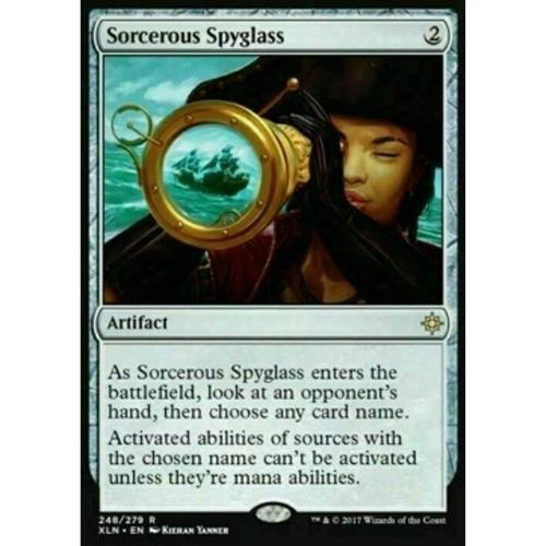 Sorcerous Spyglass - Ixalan - MTG