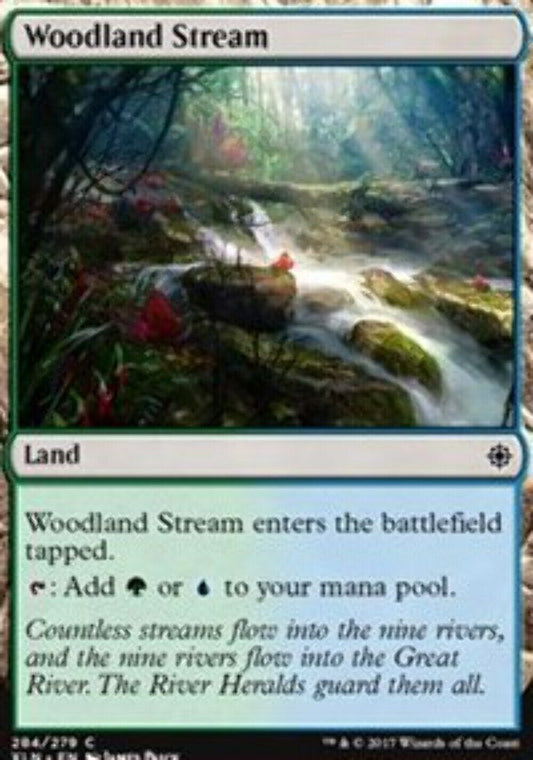 Woodland Stream (Ixalan) - Planeswalker Deck Exclusive Planeswalker Deck - MTG
