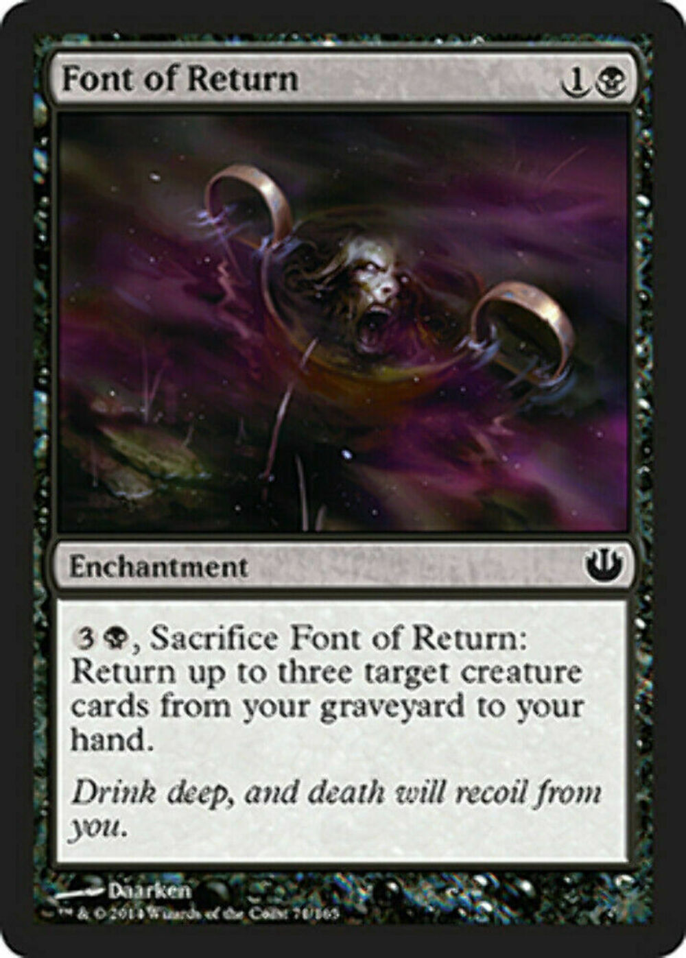 Font of Return Journey into Nyx - MTG
