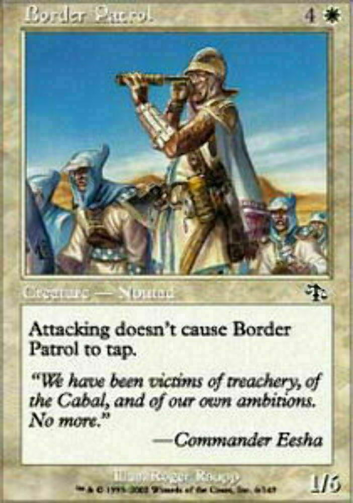 Border Patrol Judgment - Magic The Gathering - MTG