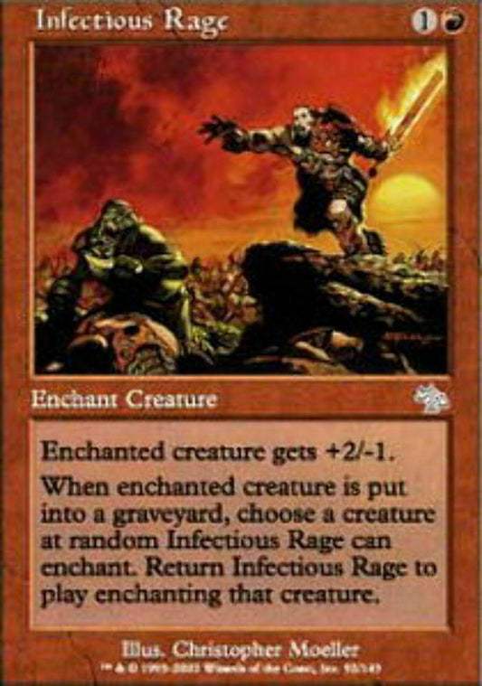 Infectious Rage Judgment - Magic The Gathering - MTG