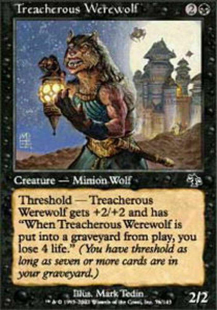 Treacherous Werewolf Judgment - Magic The Gathering - MTG