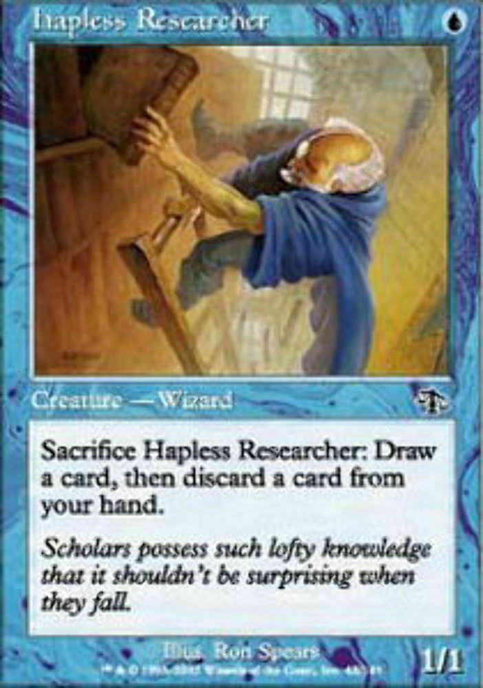 Hapless Researcher Judgment - MTG