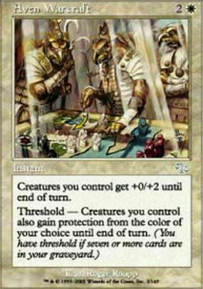 Aven Warcraft Judgment - Magic The Gathering - MTG