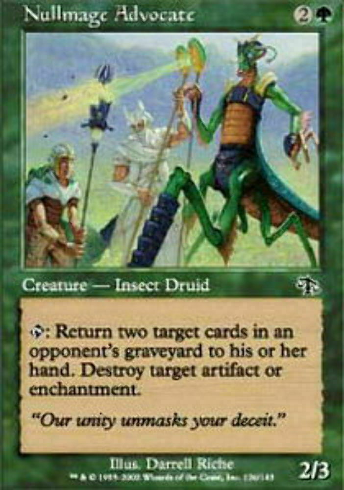Nullmage Advocate Judgment - Magic The Gathering - MTG