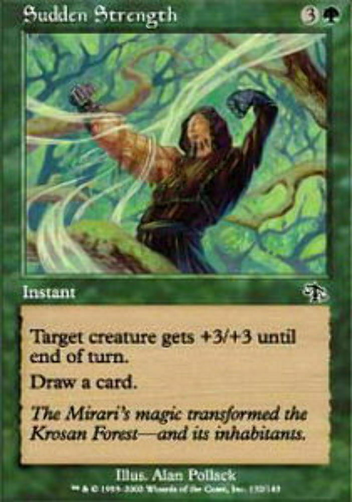 Sudden Strength Judgment - Magic The Gathering - MTG