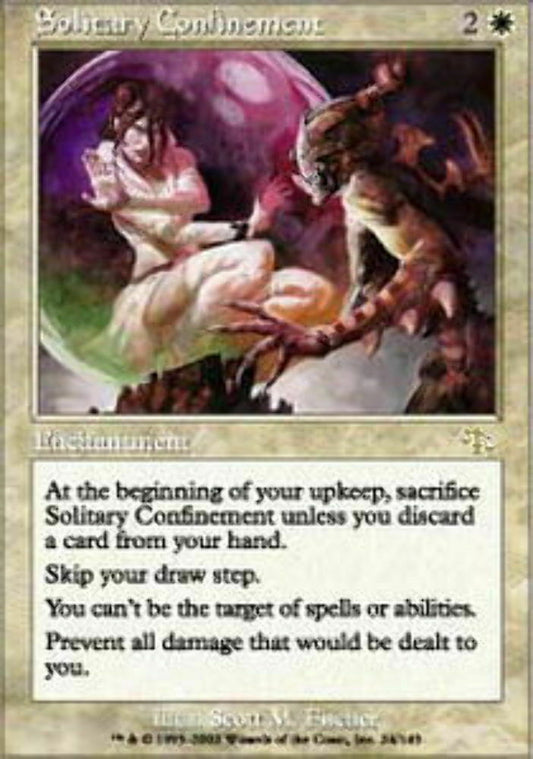 Solitary Confinement Judgment - Magic The Gathering - MTG
