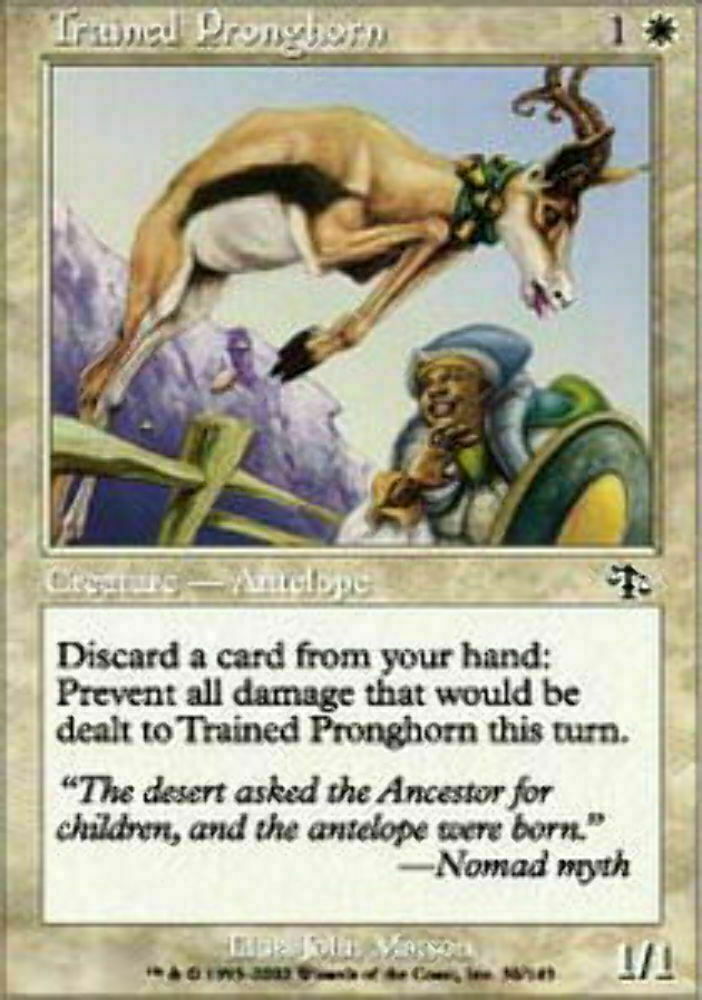 Trained Pronghorn Judgment - Magic The Gathering - MTG