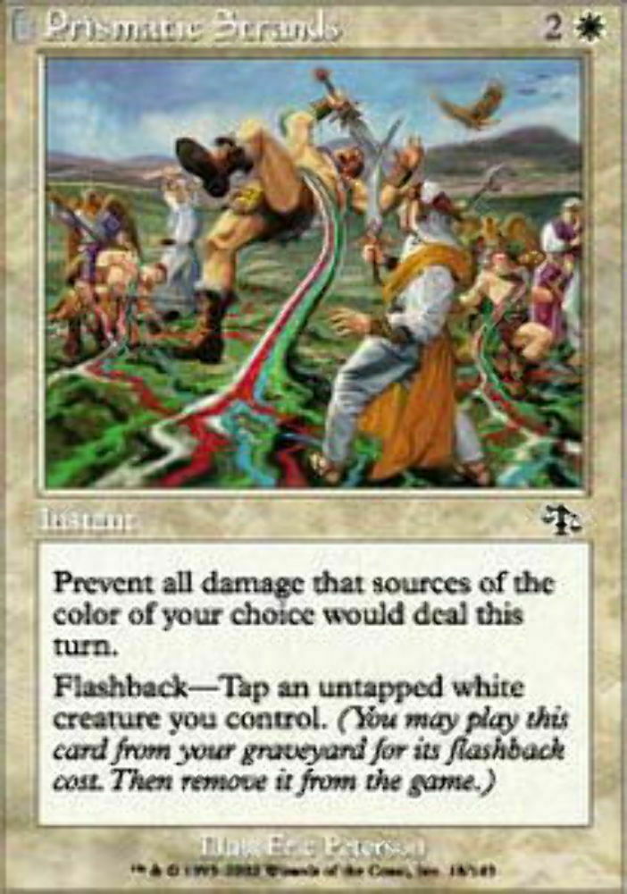 Prismatic Strands - Foil Judgment - Magic The Gathering - MTG