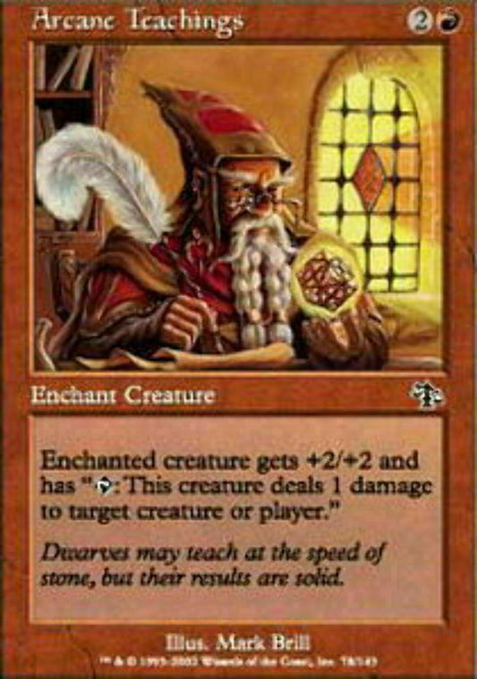 Arcane Teachings Judgment - Magic The Gathering - MTG