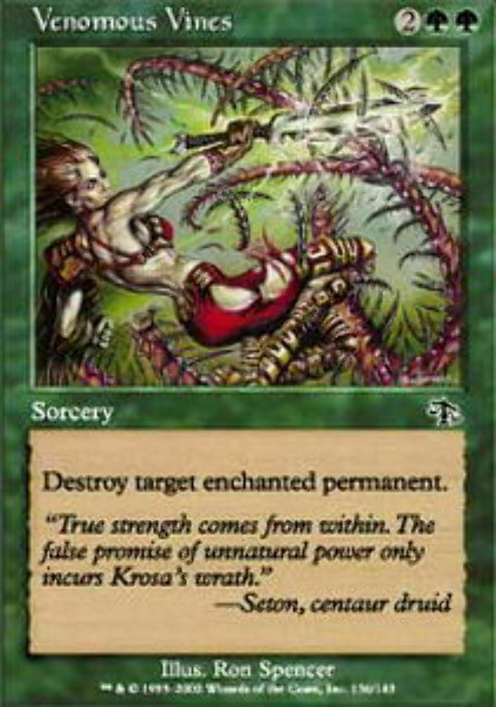 Venomous Vines Judgment - Magic The Gathering - MTG