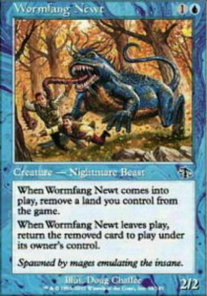 Wormfang Newt Judgment - Magic The Gathering - MTG