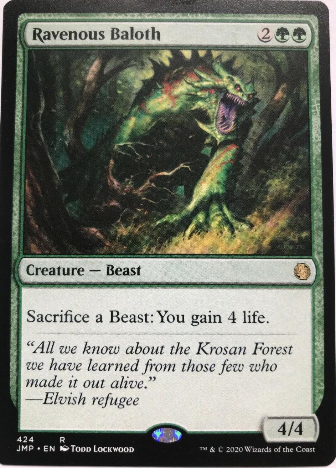 Ravenous Baloth - Jumpstart - MTG