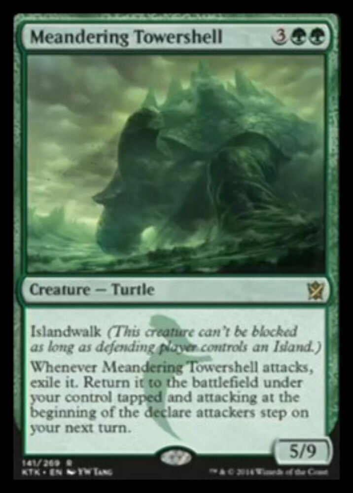 Meandering Towershell Khans of Tarkir - MTG
