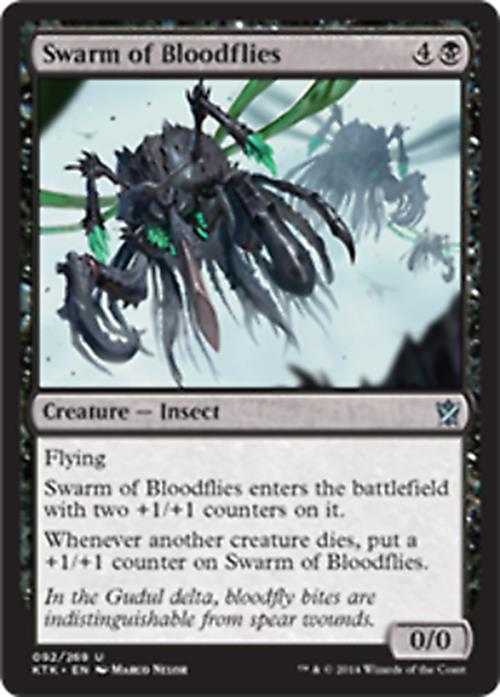 Swarm of Bloodflies Khans of Tarkir - MTG