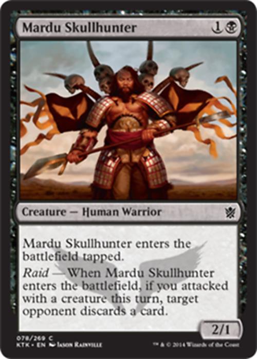 Mardu Skullhunter Khans of Tarkir - MTG