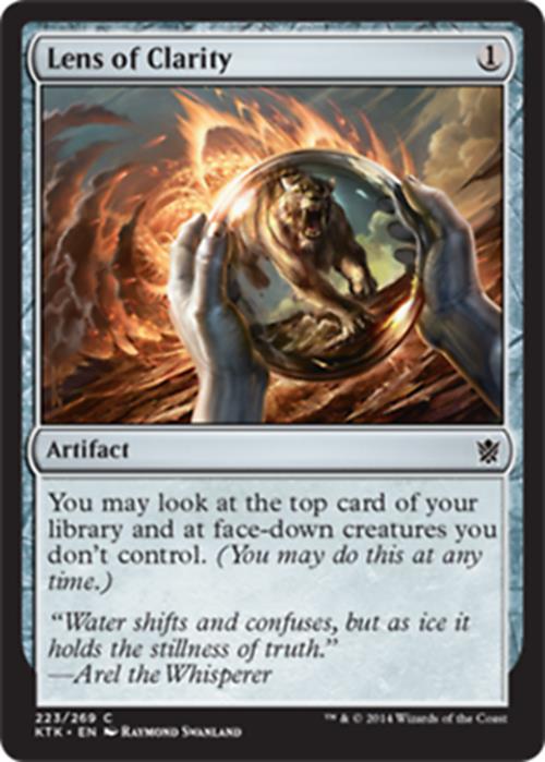 Lens of Clarity Khans of Tarkir - MTG