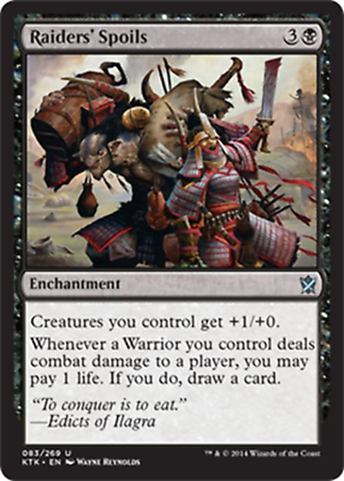 Raiders' Spoils Khans of Tarkir - MTG