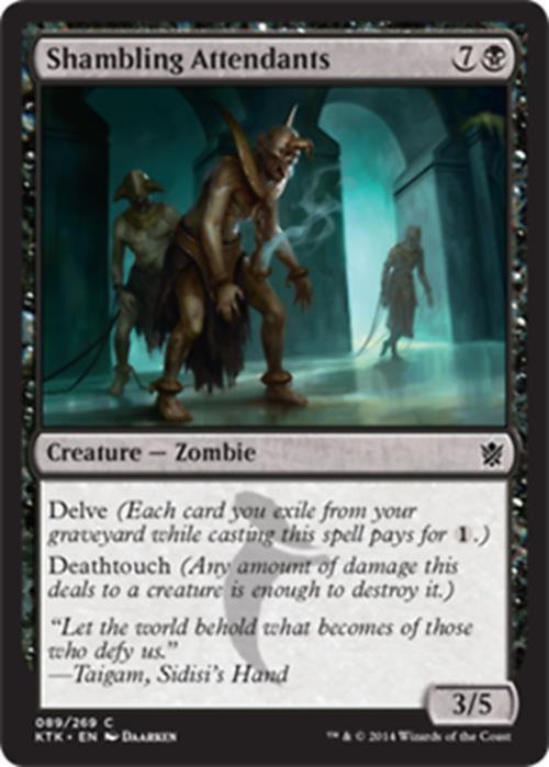 Shambling Attendants Khans of Tarkir - MTG
