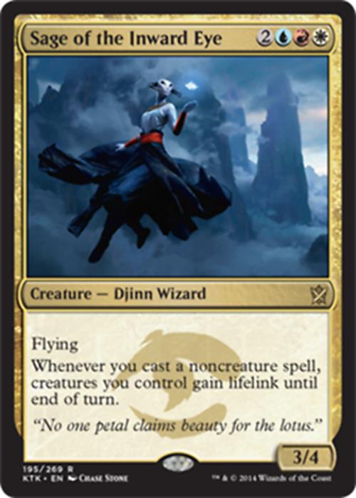 Sage of the Inward Eye Khans of Tarkir - MTG