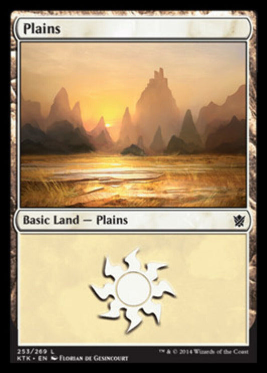 Plains (253) Khans of Tarkir - MTG
