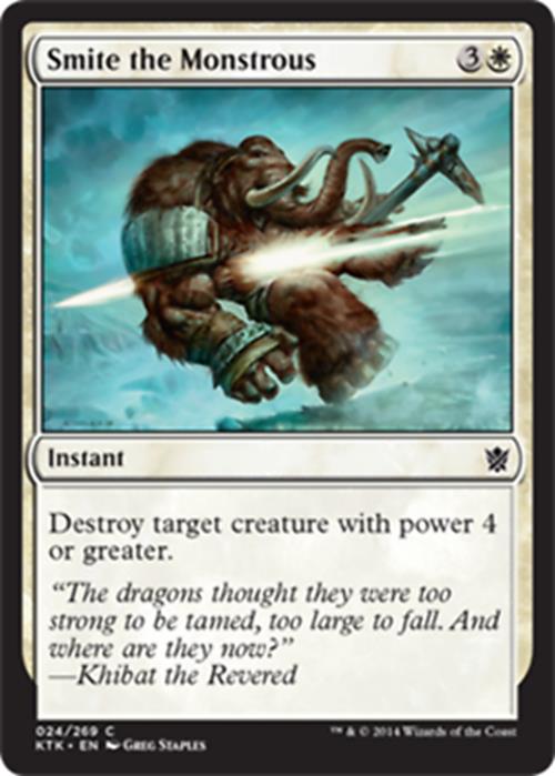 Smite the Monstrous Khans of Tarkir - MTG