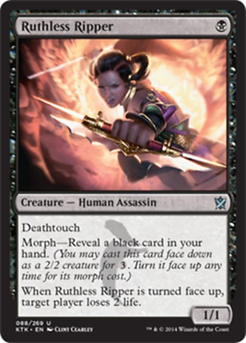 Ruthless Ripper Khans of Tarkir - MTG