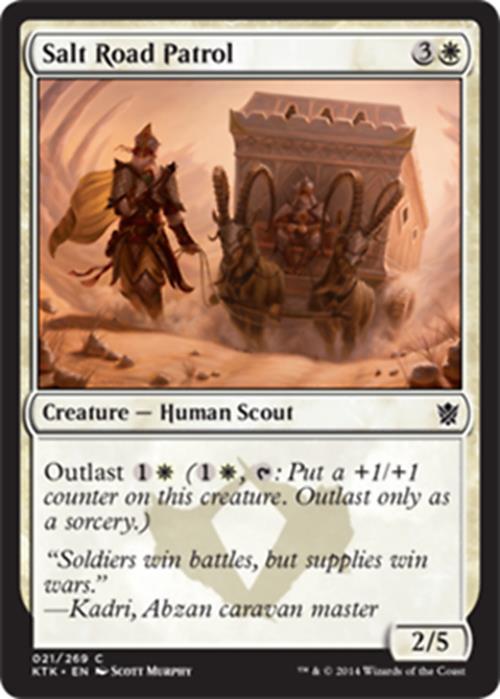 Salt Road Patrol Khans of Tarkir - MTG
