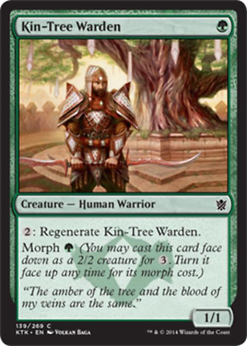 Kin-Tree Warden Khans of Tarkir - MTG