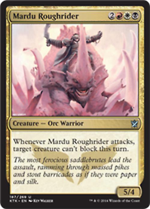 Mardu Roughrider Khans of Tarkir - MTG