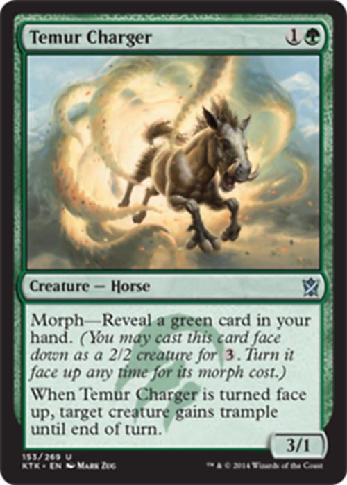 Temur Charger Khans of Tarkir - MTG