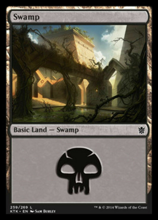 Swamp (259) Khans of Tarkir - MTG